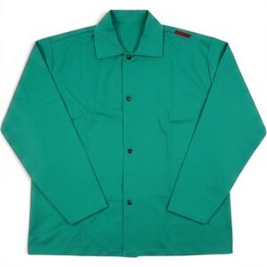 Westex FR-7A Flame Resistant Work Shirt Mens XL Green Long Sleeve Button Up